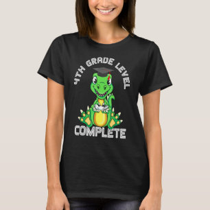 Letzter Schultag Stufe 4 Abschluss T-Shirt