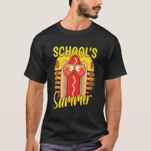 Letzter Schultag vor den Sommerferien Hotdog T-Shirt