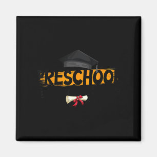 Letzter Schultag Vorschulabschluss Lehrer Magnet