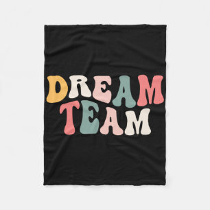 Letzter Schultag Zurück zur Schule Dream Team Lehr Fleecedecke