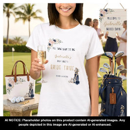 Letzter Schwung vor dem Ring Golf Junggesellinnena T-Shirt