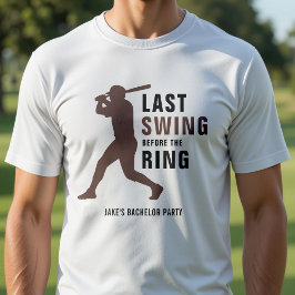 Letzter Schwung vor dem Ring Junggesellenabschied T-Shirt