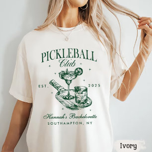 Letzter Schwung vor dem Ring Pickleball Bach Woche T-Shirt