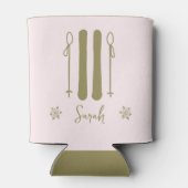 Letzter Shred Winter Ski Junggeselinnen-Abschied Dosenkühler (Rückseite)