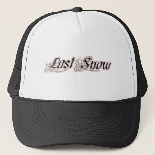 Letzter Snow Trucker Hat Truckerkappe (Vorderseite)
