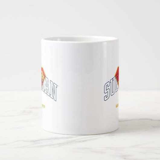 Letzter Sohn des Krypton Emblems Jumbo-Tasse (Vorderseite)