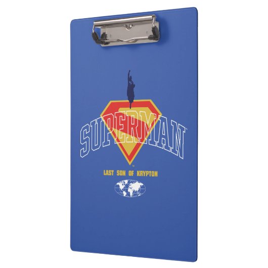 Letzter Sohn des Krypton Emblems Klemmbrett (Links)