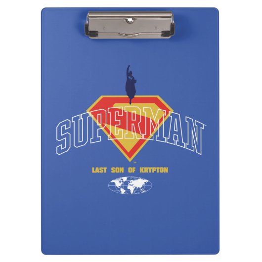 Letzter Sohn des Krypton Emblems Klemmbrett (Vorderseite)