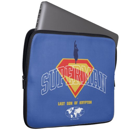 Letzter Sohn des Krypton Emblems Laptopschutzhülle (Vorne Rechts)