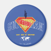 Letzter Sohn des Krypton Emblems Magnet (Vorne)