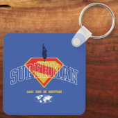 Letzter Sohn des Krypton Emblems Schlüsselanhänger (Rückseite)
