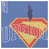 Letzter Sohn des Krypton Emblems Stoff (Nahaufnahme)