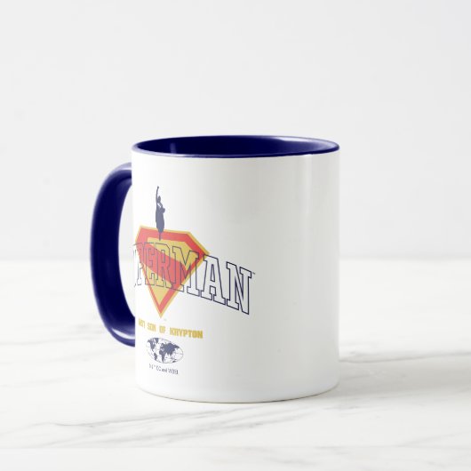 Letzter Sohn des Krypton Emblems Tasse (Vorderseite Links)