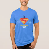 Letzter Sohn des Krypton Emblems Tri-Blend Shirt (Vorderseite)