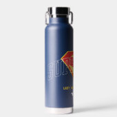 Letzter Sohn des Krypton Emblems Trinkflasche (Vorne)