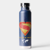 Letzter Sohn des Krypton Emblems Trinkflasche (Links)