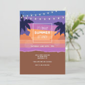 Letzter Sommer Einladung (Stehend Vorderseite)