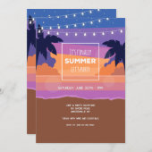 Letzter Sommer Einladung (Vorne/Hinten)