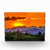 Letzter Sonnenuntergang Fotoblock (Vorderseite)
