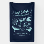 Letzter Splash Mermaid Beach Junggeselinnen-Abschi Banner (Vertikal)