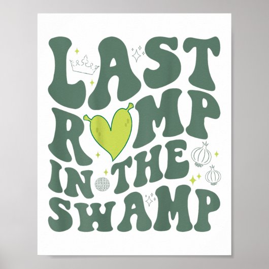 Letzter Sprung im Sumpf (hinten) Poster (Vorne)