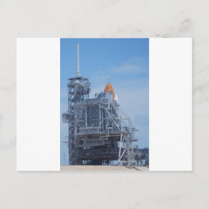 Letzter Start von Atlantis Postkarte