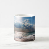 Letzter Tag am Strand Kaffeetasse (Mittel)