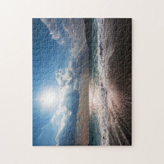 Letzter Tag am Strand Puzzle (Vertikal)