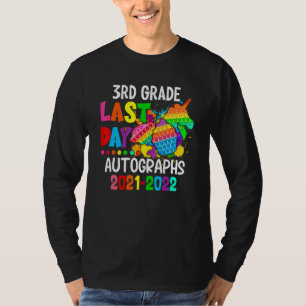 Letzter Tag Autographien für Kinder und Lehrer der T-Shirt