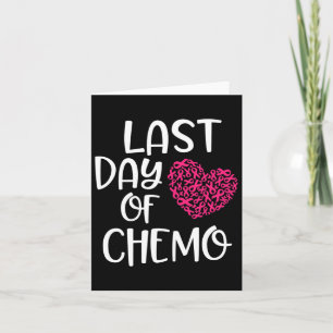 Letzter Tag Chemo Brustkrebs Überleben Chemother Karte