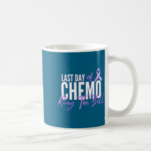 Letzter Tag Chemo Klingelglocke Grafik Kunst Kaffeetasse