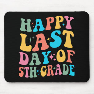 Letzter Tag der 5. Klasse Letzter Schultag Groovy Mousepad