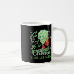Letzter Tag der Chemotherapie-Gallen-Gang-Krebs-Be Kaffeetasse