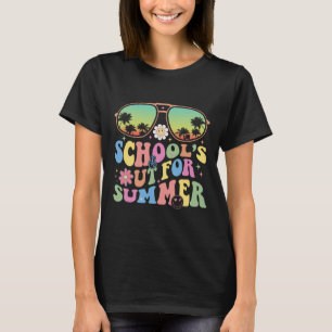 Letzter Tag der Schule Abschluss Groovy Schulen au T-Shirt