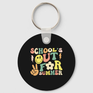 Letzter Tag der Schule Groovy Schulen für den Somm Schlüsselanhänger