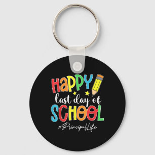 Letzter Tag der Schule Hauptleben Ende des Jahres  Schlüsselanhänger