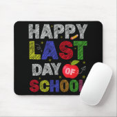 Letzter Tag der Schule Schüler und Lehrer Mousepad (Mit Mouse)