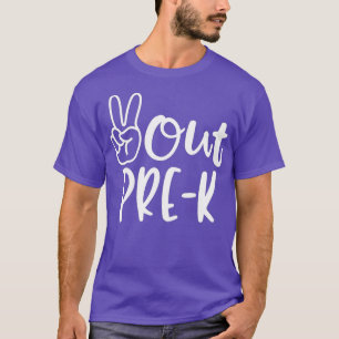 Letzter Tag der Schulfriedensvorbereitung Vorschul T-Shirt