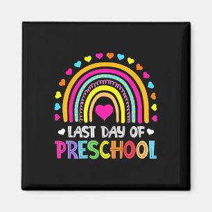Letzter Tag der Vorschule Rainbow Abschluss Te Magnet