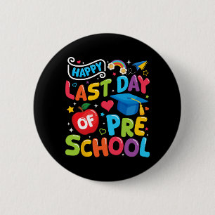 Letzter Tag der Vorschullehrer Schulstufe Button