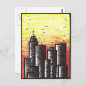 letzter Tag einer sterbenden Stadt Postkarten (Vorne/Hinten)