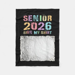 Letzter Tag Senior 2026 Fast dort 12. Fleecedecke