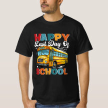 Letzter Tag Shirt für Busfahrer