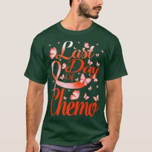 Letzter Tag von Chemo ADHD Bewusstsein Butterfly P T-Shirt