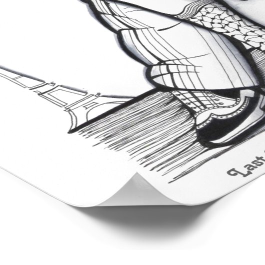 Letzter Tango in Paris Poster (Ecke)