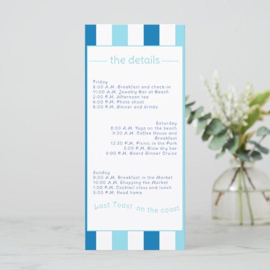 Letzter Toast am Junggeselinnen-Abschied (Stehend Vorderseite)