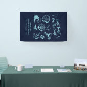 Letzter Toast am Junggeselinnen-Abschied am Strand Banner (Messe)