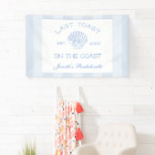 Letzter Toast am Junggeselinnen-Abschied am Strand Banner (Insitu)