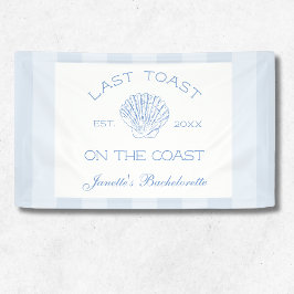 Letzter Toast am Junggeselinnen-Abschied am Strand Banner