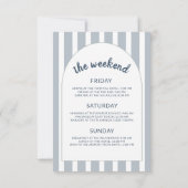 Letzter Toast am Junggeselinnen-Abschied am Strand Einladung (Rückseite)